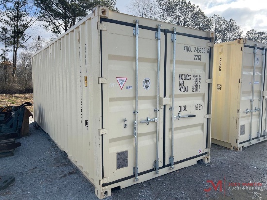 ONE TRIP 20' SHIPPING CONTAINER