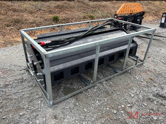 WOLVERINE 76" ROLLER SKID STEER ATTACHMENT