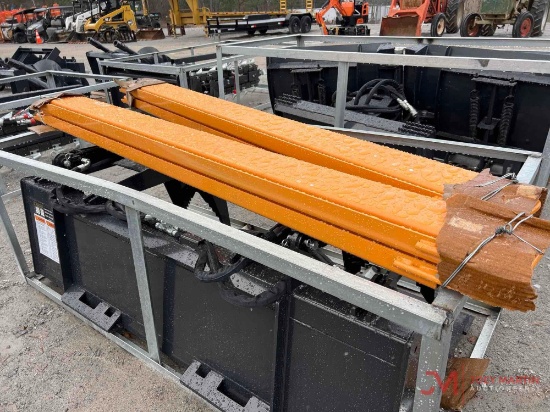 (1) SET OF 84" FORK EXTENSIONS