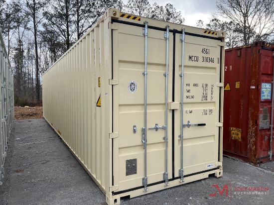 ONE TRIP 40' SHIPPING CONTAINER