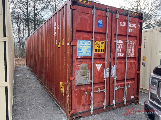 USED 40' SHIPPING CONTAINER