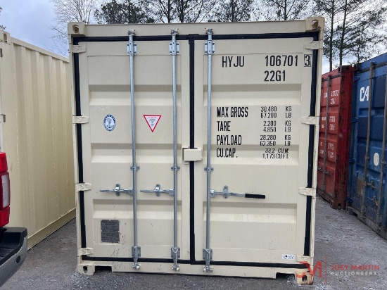 ONE TRIP 20' SHIPPING CONTAINER