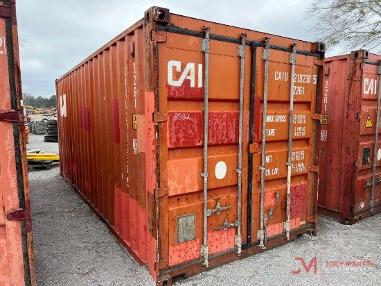 ONE TRIP 20' SHIPPING CONTAINER