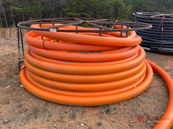 4" ORANGE PIPE WITH REEL