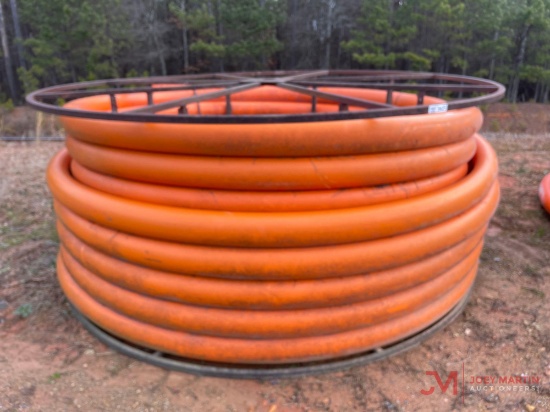 4" ORANGE PIPE WITH REEL