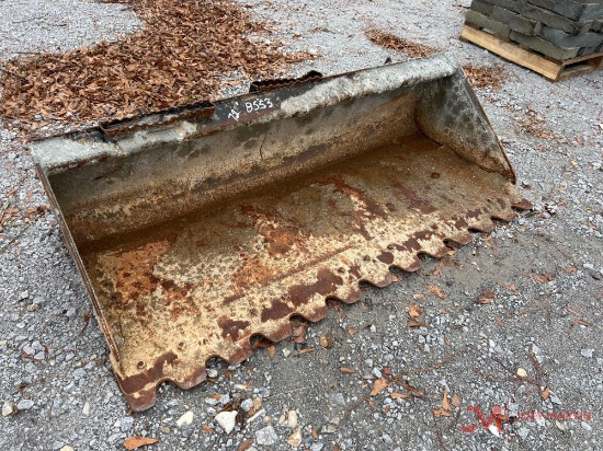 72" SKID STEER TOOTH BUCKET