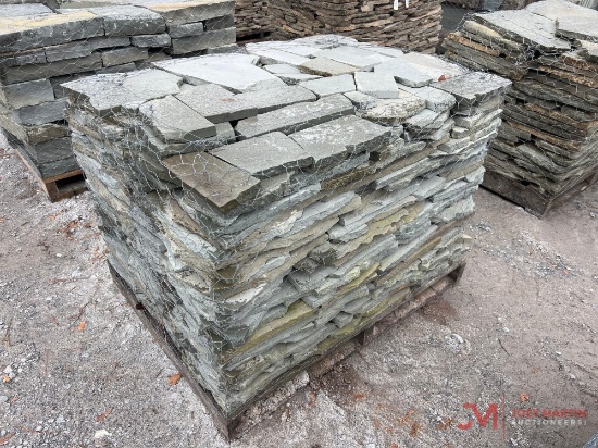 PALLET OF THERMAL COLONIAL WALL STONE