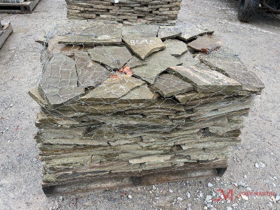 PALLET OF FULL COLOR COLONIAL WALL STONE