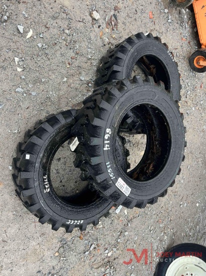 SKID STEER TIRES X3 10-16.5
