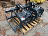 NEW 66-9 STOUT BRUSH GRAPPLE SKID STEER QUICK ATTACH