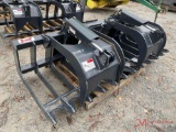 NEW XHD84-6 BRUSH GRAPPLE SKID STEER QUICK ATTACH