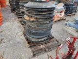 (6) PALLETS OF BARREL WEIGHTS