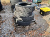 (4) GOODYEAR 225-70R-19.5 TIRES
