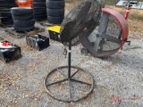 PEDISTAL MOUNTED FAN