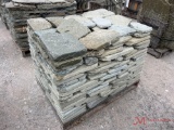 PALLET OF NATURAL TUMBLE WALL STONE