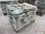 PALLET OF NATURAL TUMBLE WALL STONE