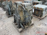 PALLET OF FULL COLOR IRREGULAR PATIO