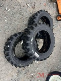 SKID STEER TIRES X3 10-16.5