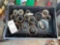 CRATE OF AXLE NUT SOCKETS