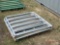 (1) NEW 4' GALVANIZED LIVESTOCK GATE WITH LAG SCREWS