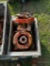 PIPE THREADERS, CRATE OF PIPE WRENCHES