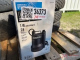 1/6 HP UTILITY PUMP