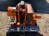 STEARNS 44V TORQMOTOR CABLE REEL & HEAVY DUTY HAND WINCH