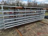 (1) NEW 14' HEAVY DUTY GALVANIZED LIVESTOCK GATE