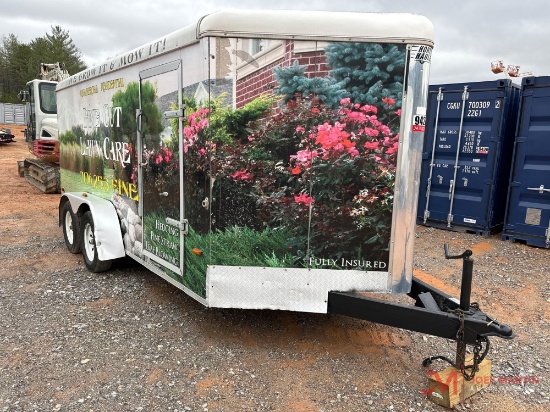2005 HORTON HAULER 16' ENCLOSED TRAILER