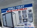 UNUSED BASTONE MOBILE TOILET