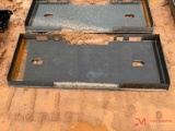 NEW SKID STEER BACKING PLATE