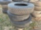 (4) VARIOUS TRUCK TIRES