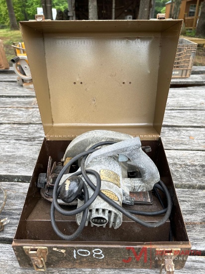 SEARS CIRCULAR SAW WITH CASE