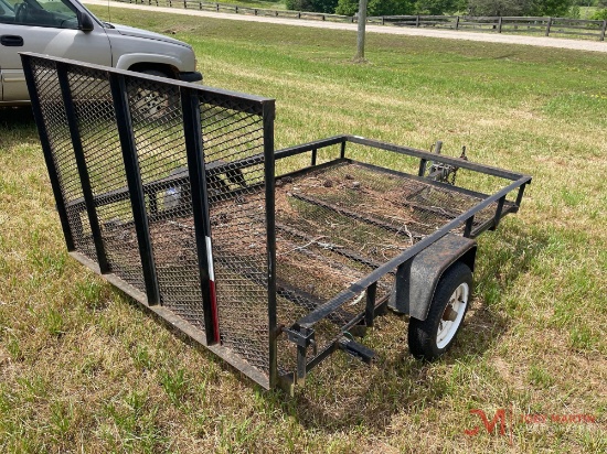 8'X5' SINGLE AXLE TRAILER