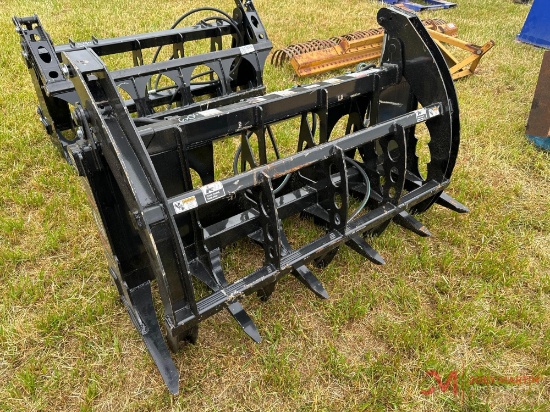 KING KUTTER 60" LOG GRAPPLE SKID STEER ATTACHMENT