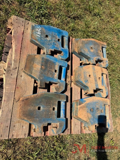 (9) FORD TRACTOR WEIGHTS