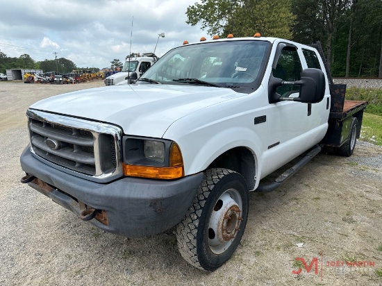 1999 FORD F450 XL SUPER DUTY FLATBED TRUCK