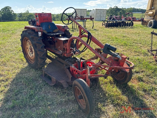 HOMEMADE BELLY MOWER TRACTOR
