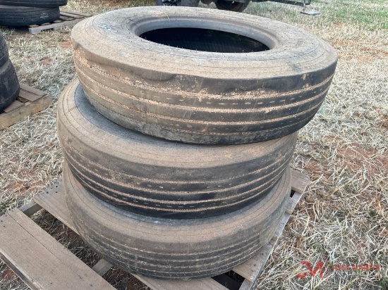 (3) VARIOUS TRUCK TIRES