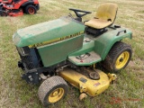 JOHN DEERE RIDING LAWN MOWER