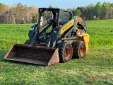 2011 NEW HOLLAND L223 TIRE SKID STEER LOADER