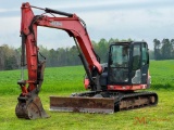 2013 KUBOTA KX080-4 HYDRAULIC EXCAVATOR