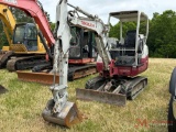 2016 TAKEUCHI TB230 MINI EXCAVATOR