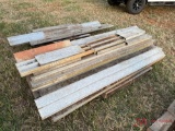 (2) PALLETS OF CATTLE TRAILER FLOORING