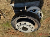 (2) ALUMINUM WHEELS & (1) STEEL WHEEL