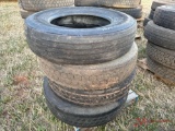 (4) VARIOUS TRUCK TIRES