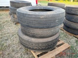 (4) VARIOUS TRUCK TIRES