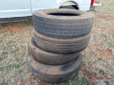 (4) VARIOUS TRUCK TIRES