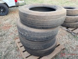 (4) VARIOUS TRUCK TIRES