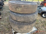 (4) VARIOUS TRUCK TIRES